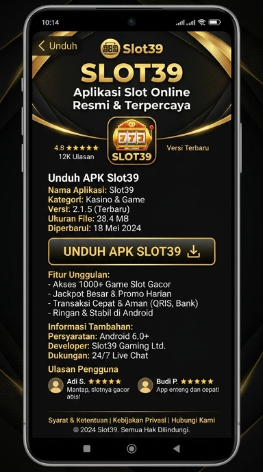 Unduh APK slot39 untuk Android di Indonesia