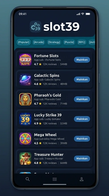 slot39 - Pusat Akses Aplikasi Populer dan Kanal Uji Terbaik